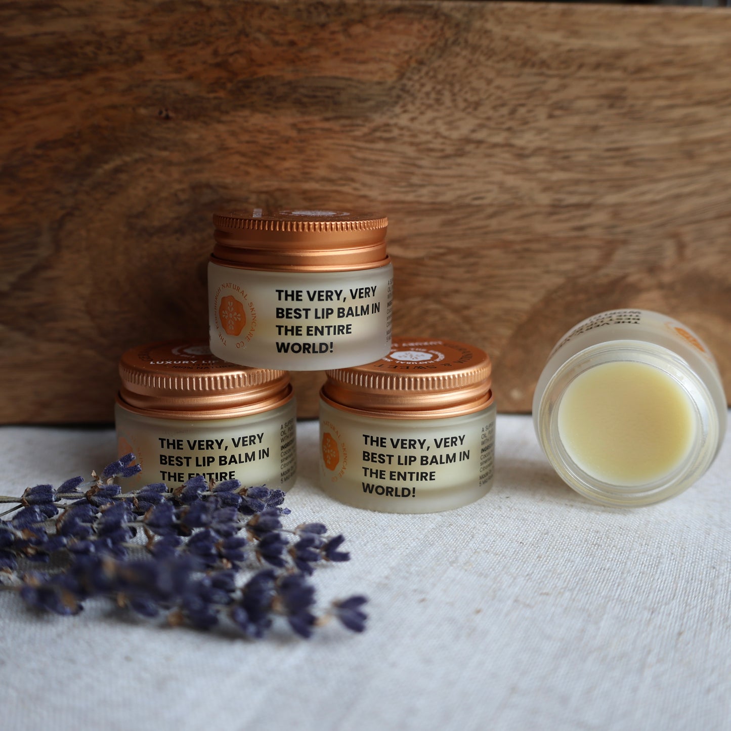 The Very, Very Best Lip Balm — Natural Luxury Lip Balm | Handmade in Scotland | 15g