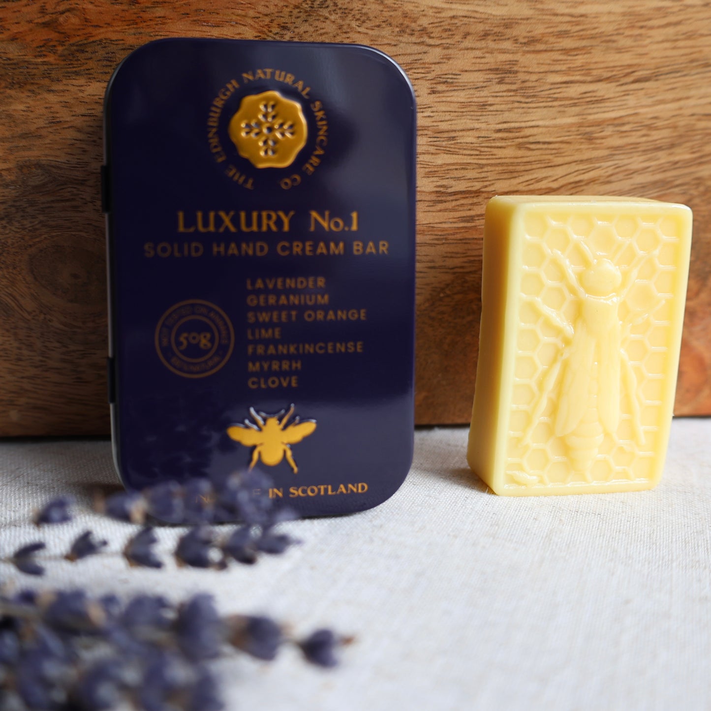 Luxury No.1 Solid Hand Cream Bar — Natural Hand Moisturiser | 50g