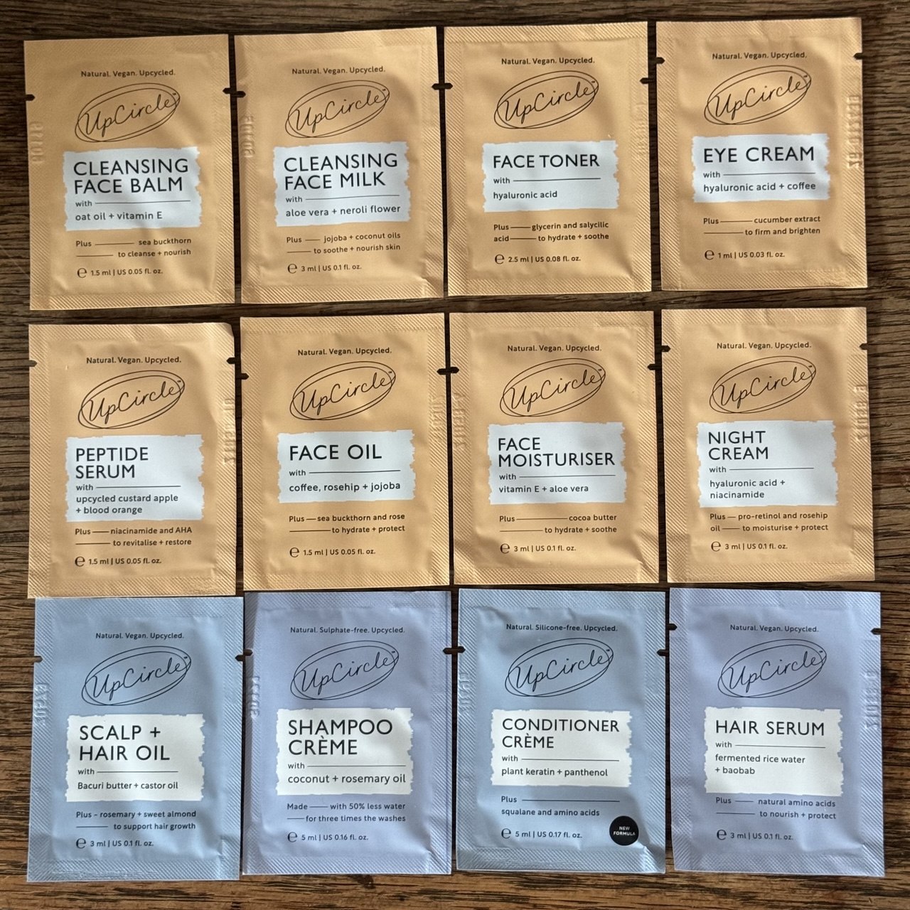 UpCircle Pamper Kit — 12 Best-Seller Samples