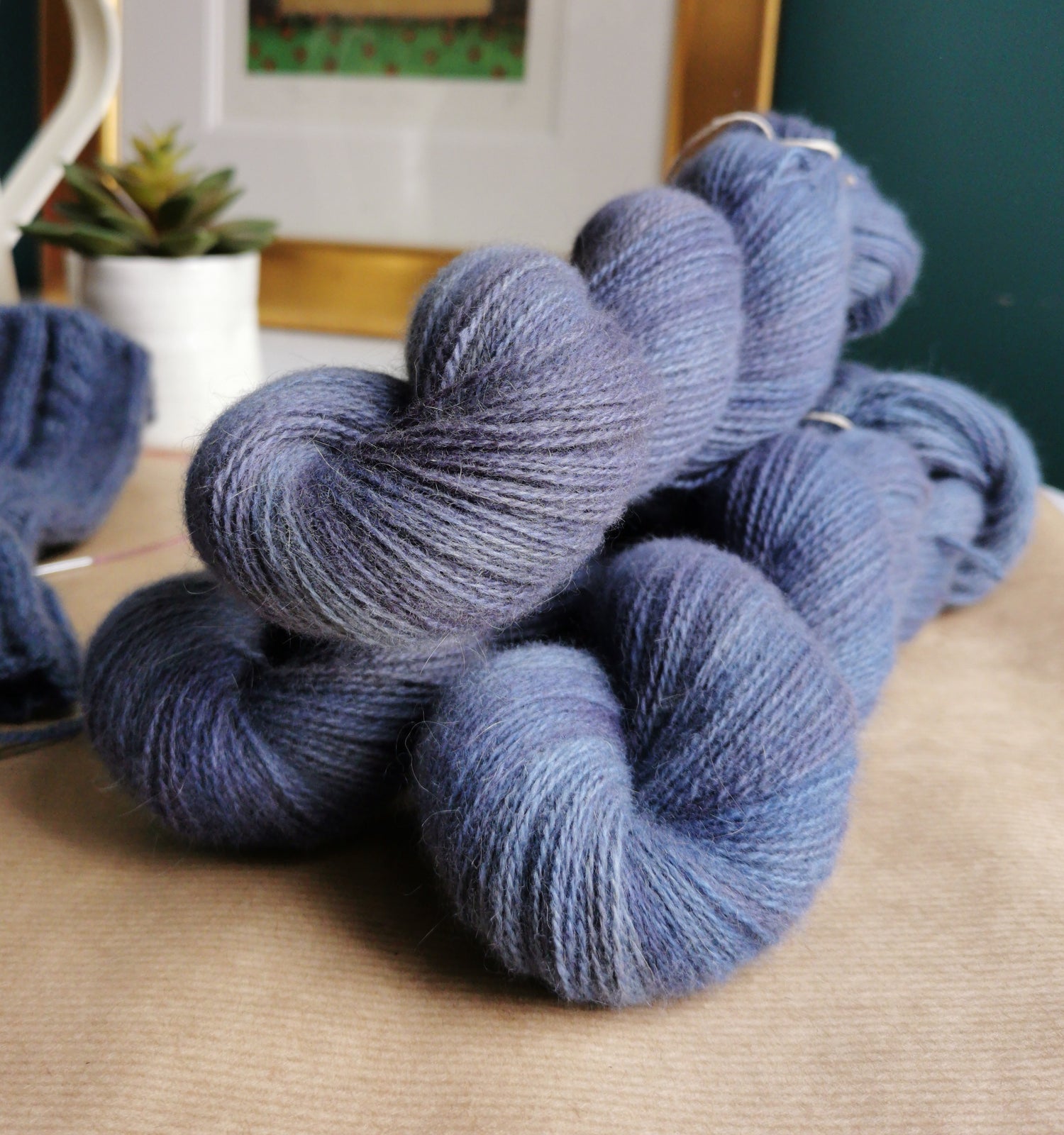 Glafira's Angora hand dyed