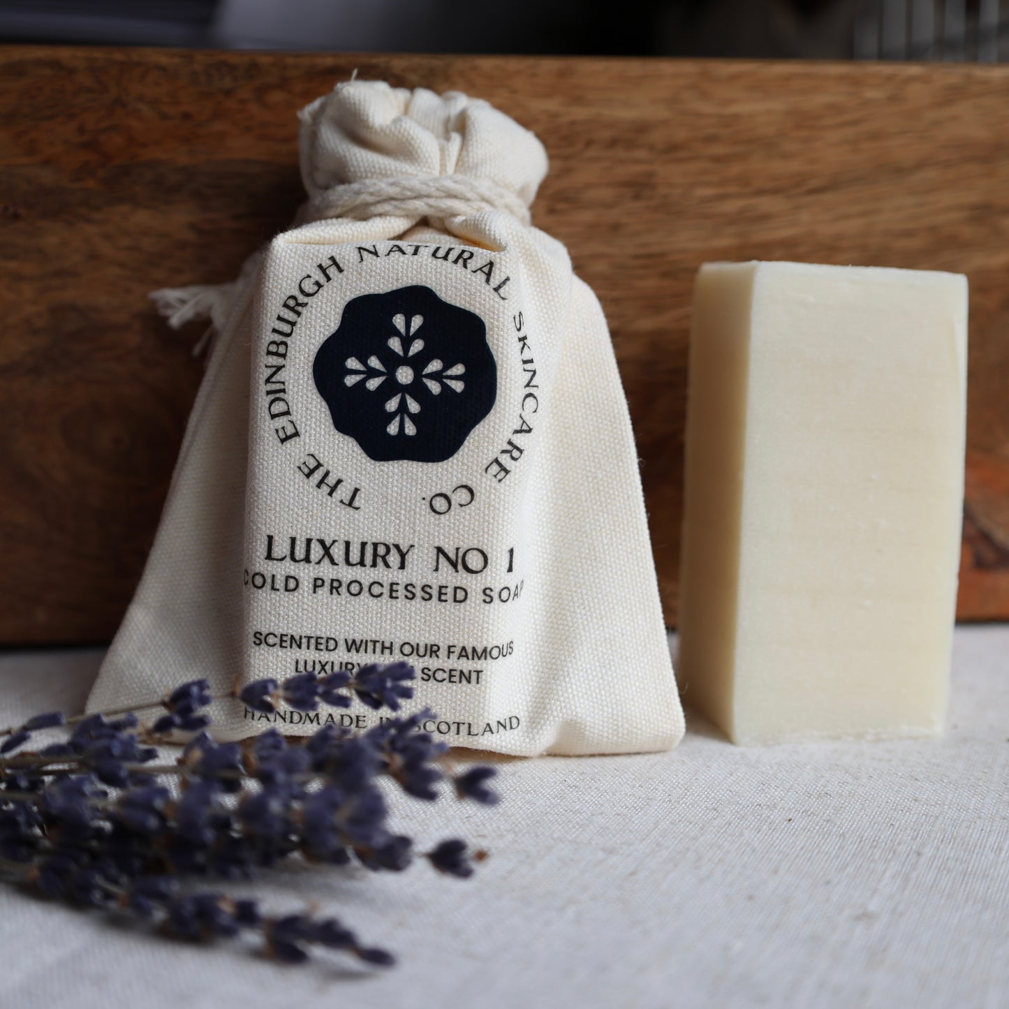 Luxury No.1 Cold Process Soap — Natural Handmade Soap | Made in Scotland | 100g