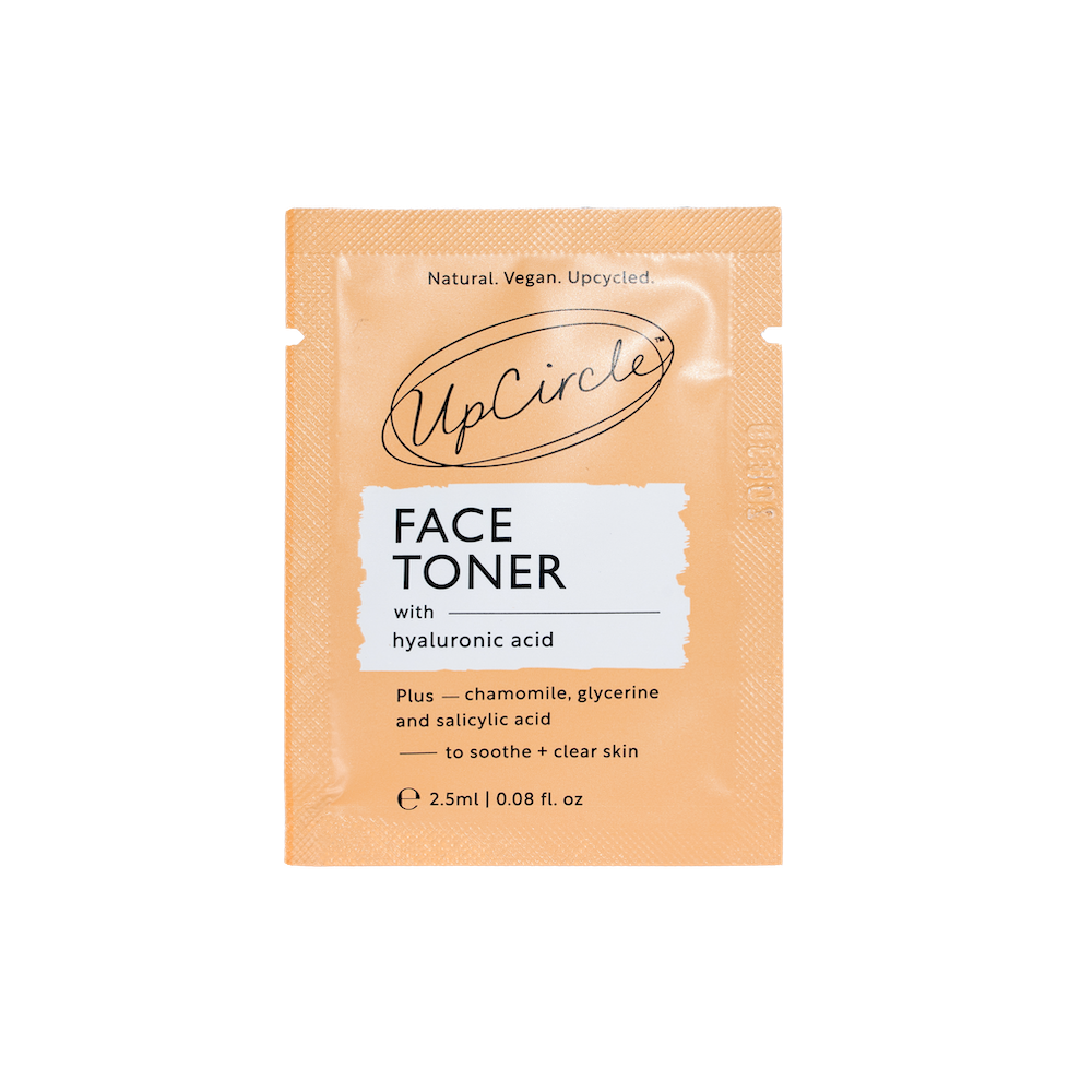 UpCircle Face Toner with Hyaluronic Acid | Sample Sachet | 2.5ml trial size