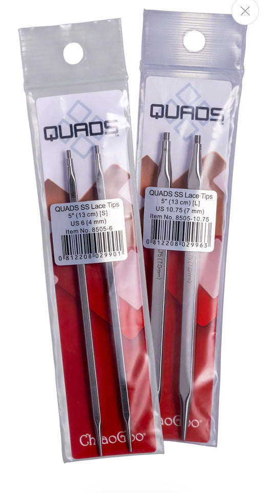 ChiaoGoo Quads Interchangeable Tips