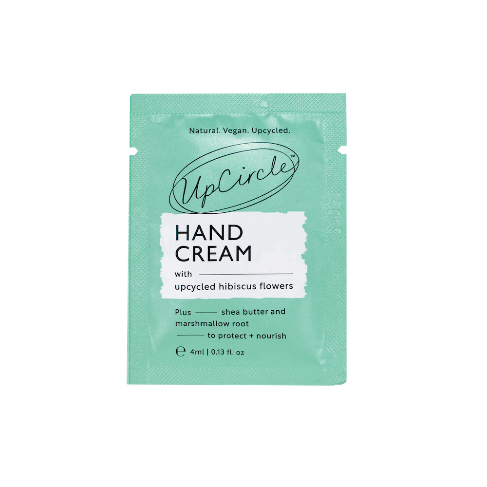 UpCircle Hand Cream with Upcycled Hibiscus Flowers — Sample Sachet UpCircle Beauty | 4ml trial size