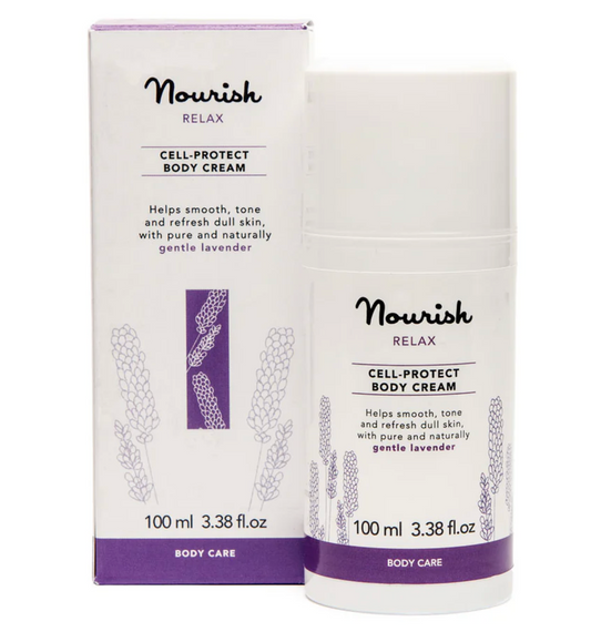 Relax Cell-Protect Body Cream with Argan Oil & Hyaluronic Acid | 100ml