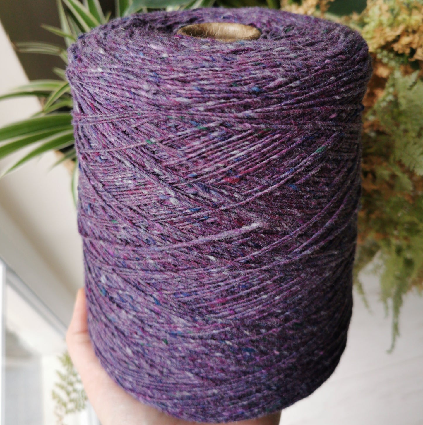 Soft Donegal Tweed/Cones